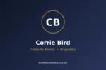 Corrie Bird biography graphic
