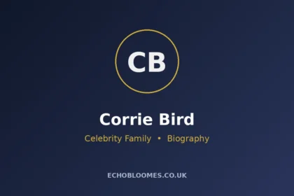 Corrie Bird biography graphic